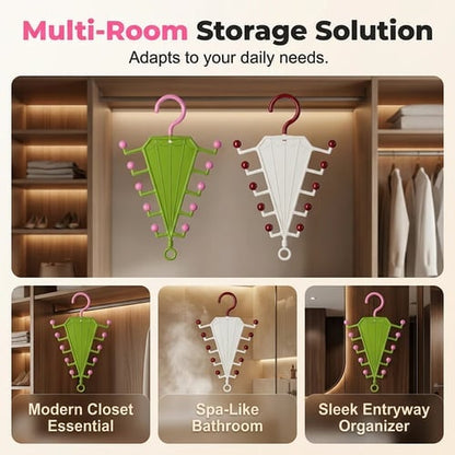 ⏳Limited-time ⏰- Multi-Functional V-Shaped Double Sided Hanger Storage Rack