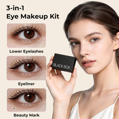 🔥HOT SALE 70% OFF🔥⏱️ 3-in-1 Lower Lash & Eyeliner Stamp Kit