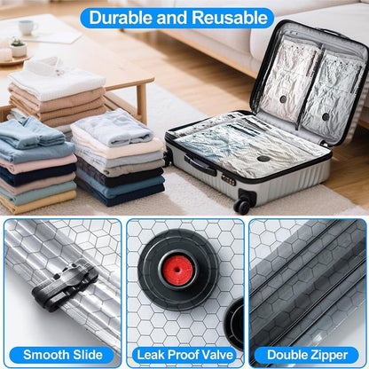 🎁 Mother's Day Sale 49% OFF - Cordless Travel Vacuum Storage Compression Bag Set