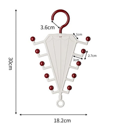 ⏳Limited-time ⏰- Multi-Functional V-Shaped Double Sided Hanger Storage Rack