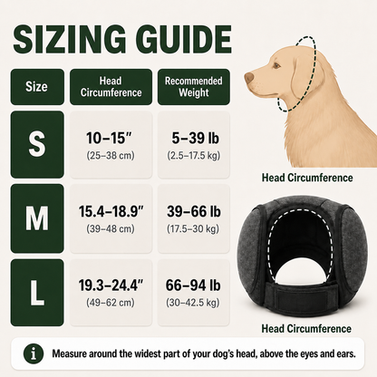 Noise Cancelling Dog Ear Wrap
