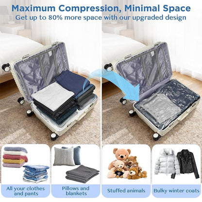 🎁 Mother's Day Sale 49% OFF - Cordless Travel Vacuum Storage Compression Bag Set